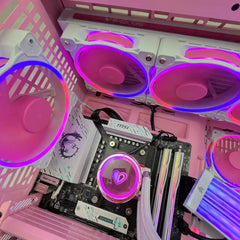 Gaming PC Ryzen AMD AM5 | RTX 4060/4060 ti/4070/5070/5070 ti/5080, AMD 9070/9070 XT | Y70 Pink Milk - I Gaming Computer | Australia Wide Shipping | Buy now, Pay Later with Afterpay, Klarna, Zip, Latitude & Paypal