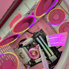 Gaming PC Ryzen AMD AM5 | RTX 4060/4060 ti/4070/5070/5070 ti/5080, AMD 9070/9070 XT | Y70 Pink Milk - I Gaming Computer | Australia Wide Shipping | Buy now, Pay Later with Afterpay, Klarna, Zip, Latitude & Paypal