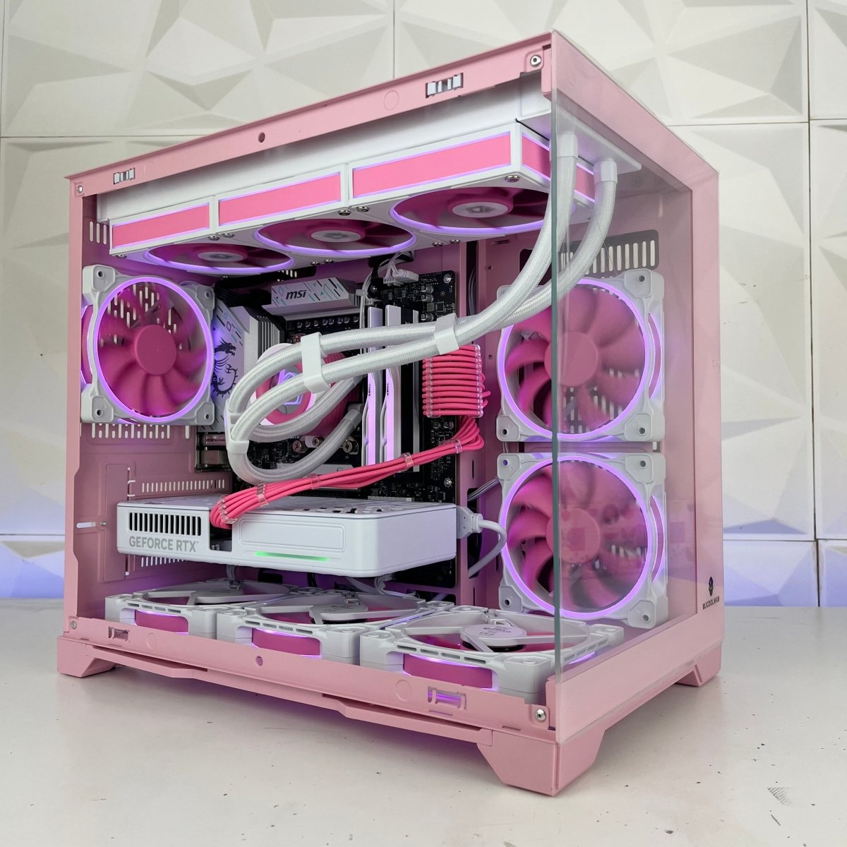 Gaming PC Pink Edition AMD AM5 Lone Warrior - I Gaming Computer | Australia Wide Shipping | Buy now, Pay Later with Afterpay, Klarna, Zip, Latitude & Paypal