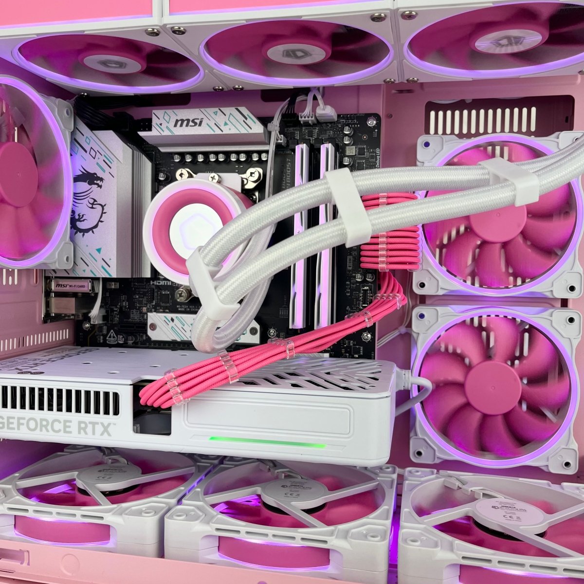 Gaming PC Pink Edition AMD AM5 Lone Warrior - I Gaming Computer | Australia Wide Shipping | Buy now, Pay Later with Afterpay, Klarna, Zip, Latitude & Paypal