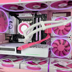 Gaming PC Pink Edition AMD AM5 Lone Warrior - I Gaming Computer | Australia Wide Shipping | Buy now, Pay Later with Afterpay, Klarna, Zip, Latitude & Paypal