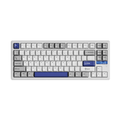 EWEADN SMART875 Silver - Gray - Blue Carbon Fiber Mechanical keyboard RGB Wired&Wireless (Red Hare switch) - I Gaming Computer | Australia Wide Shipping | Buy now, Pay Later with Afterpay, Klarna, Zip, Latitude & Paypal