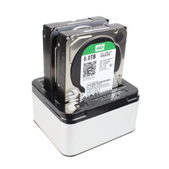 Simplecom SD322 Dual Bay USB 3.0 Aluminium Docking Station for 2.5" and 3.5" SATA HDD Black - I Gaming Computer | Australia Wide Shipping | Buy now, Pay Later with Afterpay, Klarna, Zip, Latitude & Paypal