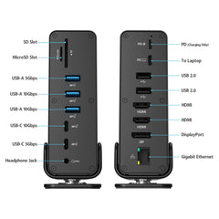 Simplecom CHT815 15-in-1 USB-C 4K Triple Display MST Docking Station with Dual HDMI DP - I Gaming Computer | Australia Wide Shipping | Buy now, Pay Later with Afterpay, Klarna, Zip, Latitude & Paypal