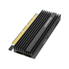 Simplecom EC415B NVMe M.2 SSD to PCIe x4 x8 x16 Expansion Card with Aluminium Heat Sink Black - I Gaming Computer | Australia Wide Shipping | Buy now, Pay Later with Afterpay, Klarna, Zip, Latitude & Paypal