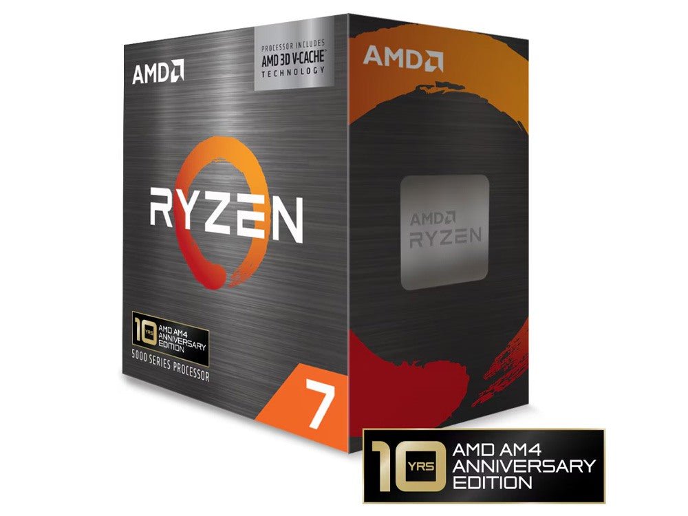 AMD Ryzen 7 5800X3D 8 Core 16 Thread Up to 4.5GHz AM4 - No HSF Retail Box - 10th Anniversary Edition - I Gaming Computer | Australia Wide Shipping | Buy now, Pay Later with Afterpay, Klarna, Zip, Latitude & Paypal
