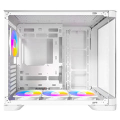 Antec C5 Curve ARGB - Tempered Glass Mid Tower Case (White)