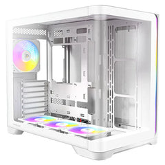 Antec C5 Curve ARGB - Tempered Glass Mid Tower Case (White)