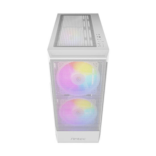 Antec NX416L Tempered Glass Mid Tower ATX Case - White - I Gaming Computer | Australia Wide Shipping | Buy now, Pay Later with Afterpay, Klarna, Zip, Latitude & Paypal