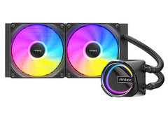 Antec Skeleton 240 ARGB All-In-One Liquid Cooler - Black - I Gaming Computer | Australia Wide Shipping | Buy now, Pay Later with Afterpay, Klarna, Zip, Latitude & Paypal