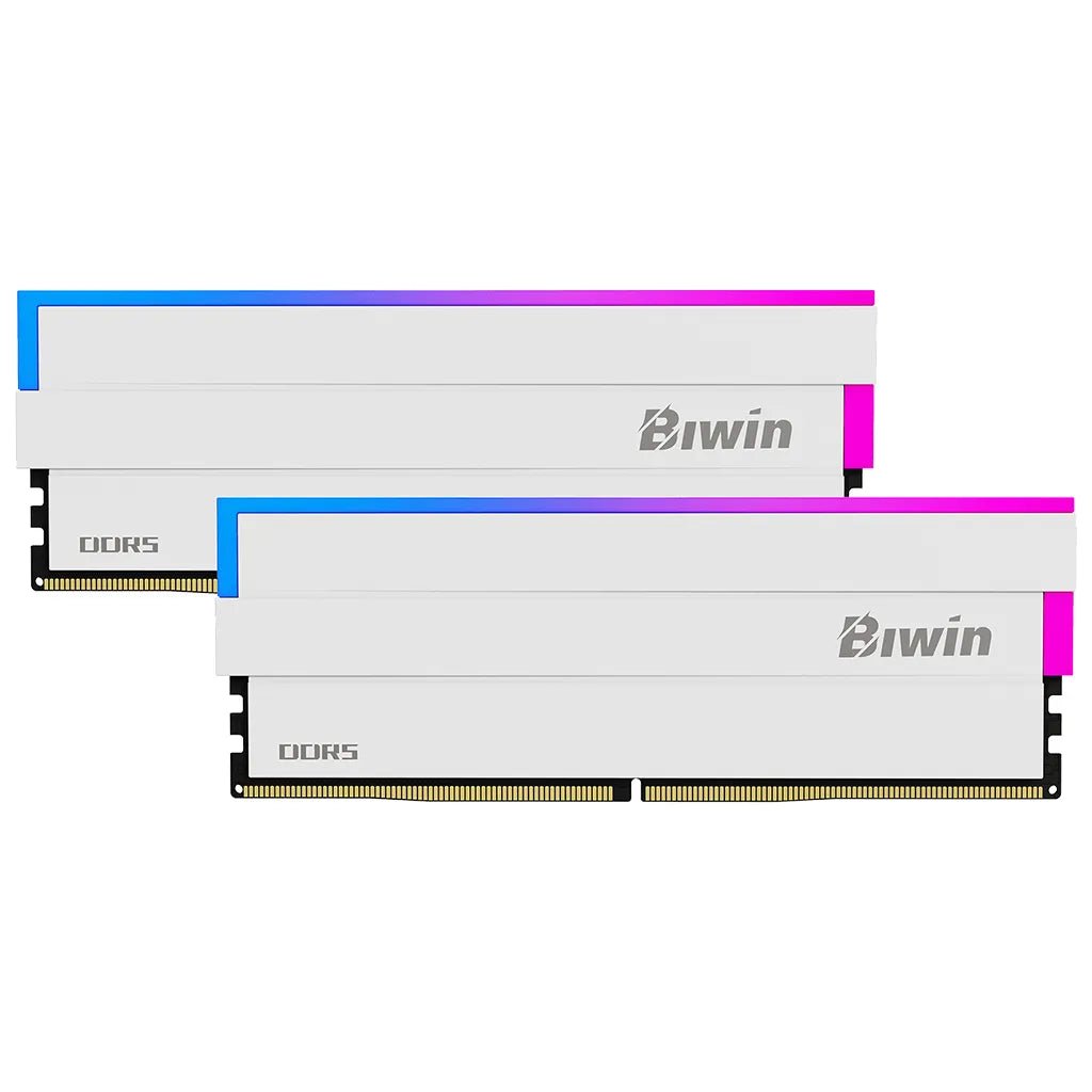Biwin DW100 32GB (2x16GB) 6000MHz CL30 EXPO & XMP RGB LED White DDR5 - I Gaming Computer | Australia Wide Shipping | Buy now, Pay Later with Afterpay, Klarna, Zip, Latitude & Paypal