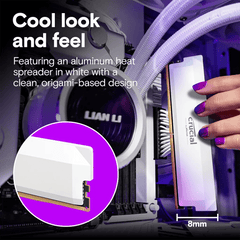 Crucial Pro 32GB (2x16GB) DDR5 6400MHz CL38 Gaming White - I Gaming Computer | Australia Wide Shipping | Buy now, Pay Later with Afterpay, Klarna, Zip, Latitude & Paypal