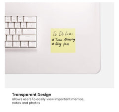 Brateck MP10 - 18 800mmx400mm Clear Desk Pad - I Gaming Computer | Australia Wide Shipping | Buy now, Pay Later with Afterpay, Klarna, Zip, Latitude & Paypal