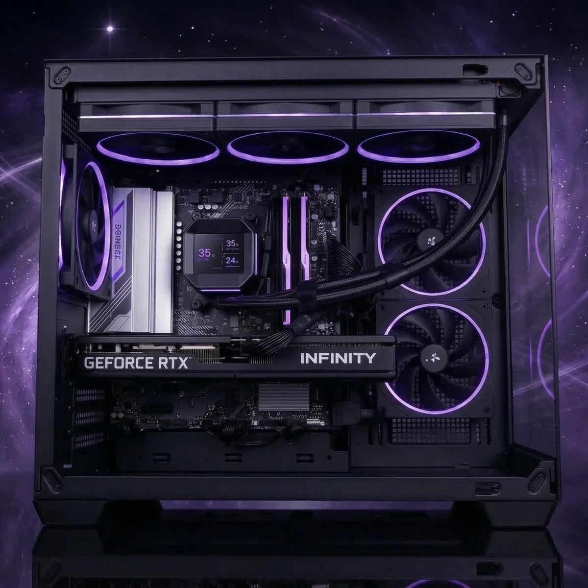 Gaming PC Hyper Frost AM5 CG330 - I Gaming Computer | Australia Wide Shipping | Buy now, Pay Later with Afterpay, Klarna, Zip, Latitude & Paypal