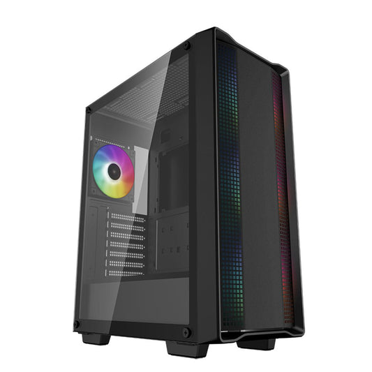 Deepcool CC560 ARGB V2 Tempered Glass Mid - Tower ATX Case - Black - I Gaming Computer | Australia Wide Shipping | Buy now, Pay Later with Afterpay, Klarna, Zip, Latitude & Paypal