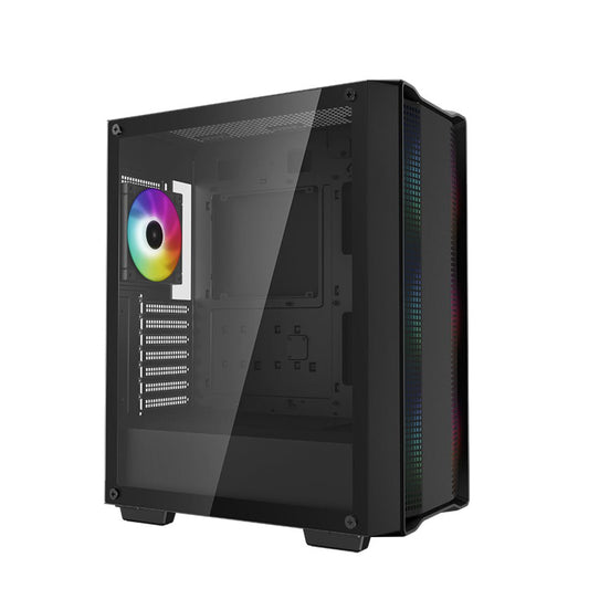 Deepcool CC560 ARGB V2 Tempered Glass Mid - Tower ATX Case - Black - I Gaming Computer | Australia Wide Shipping | Buy now, Pay Later with Afterpay, Klarna, Zip, Latitude & Paypal