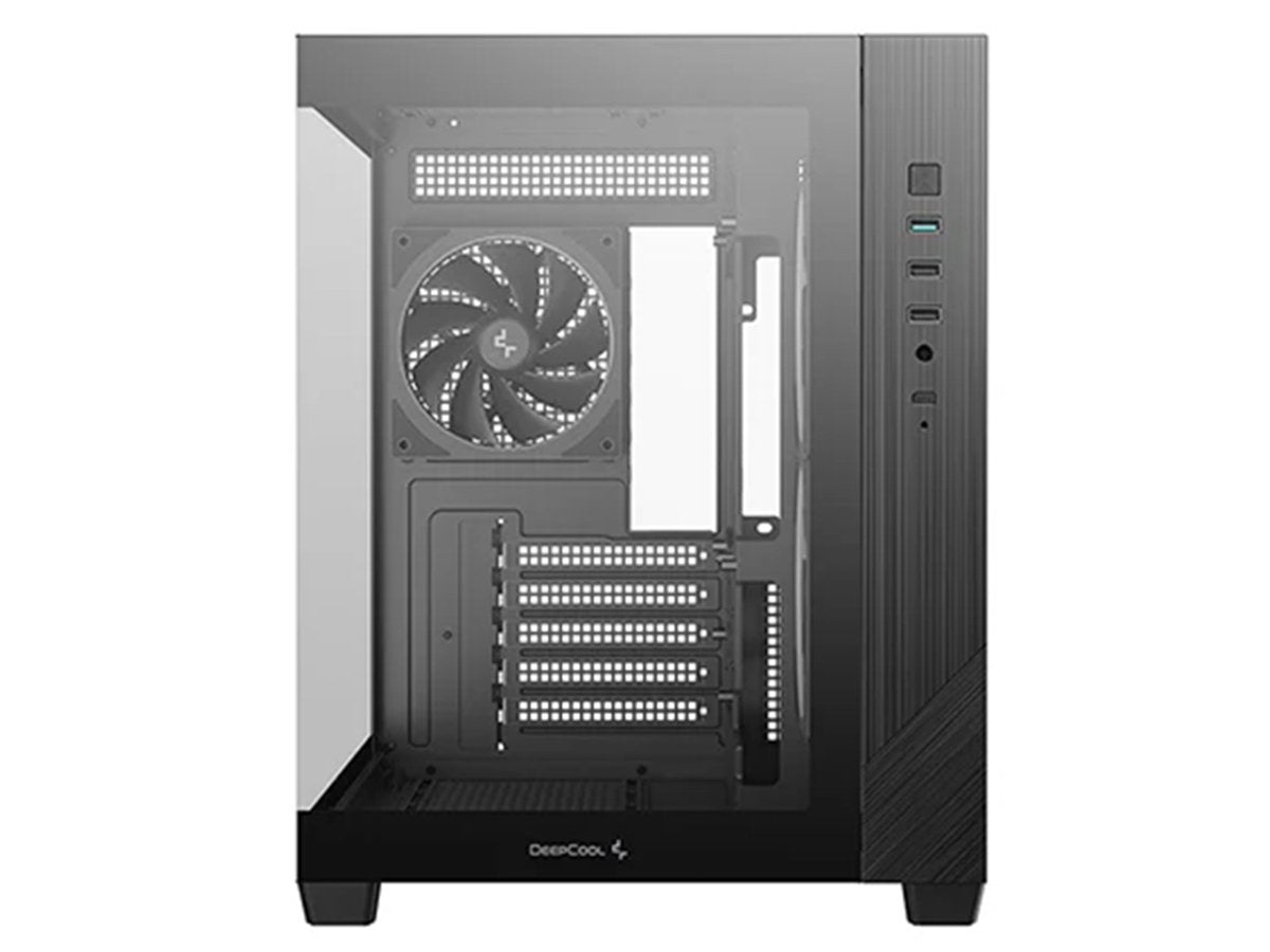 DeepCool CG330 3F Micro - ATX Compact PC Case - Black - I Gaming Computer | Australia Wide Shipping | Buy now, Pay Later with Afterpay, Klarna, Zip, Latitude & Paypal