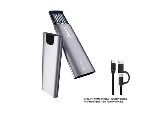 Oxhorn USB C 3.2 Gen 2 M.2 SSD Enclosure - I Gaming Computer | Australia Wide Shipping | Buy now, Pay Later with Afterpay, Klarna, Zip, Latitude & Paypal