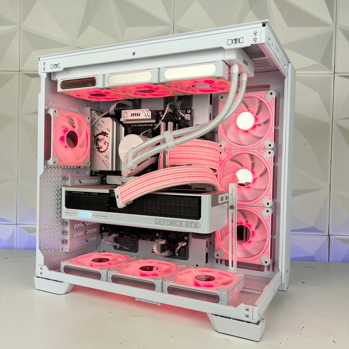 Gaming PC Glacier Titan AM5 Antec C8 White - I Gaming Computer | Australia Wide Shipping | Buy now, Pay Later with Afterpay, Klarna, Zip, Latitude & Paypal