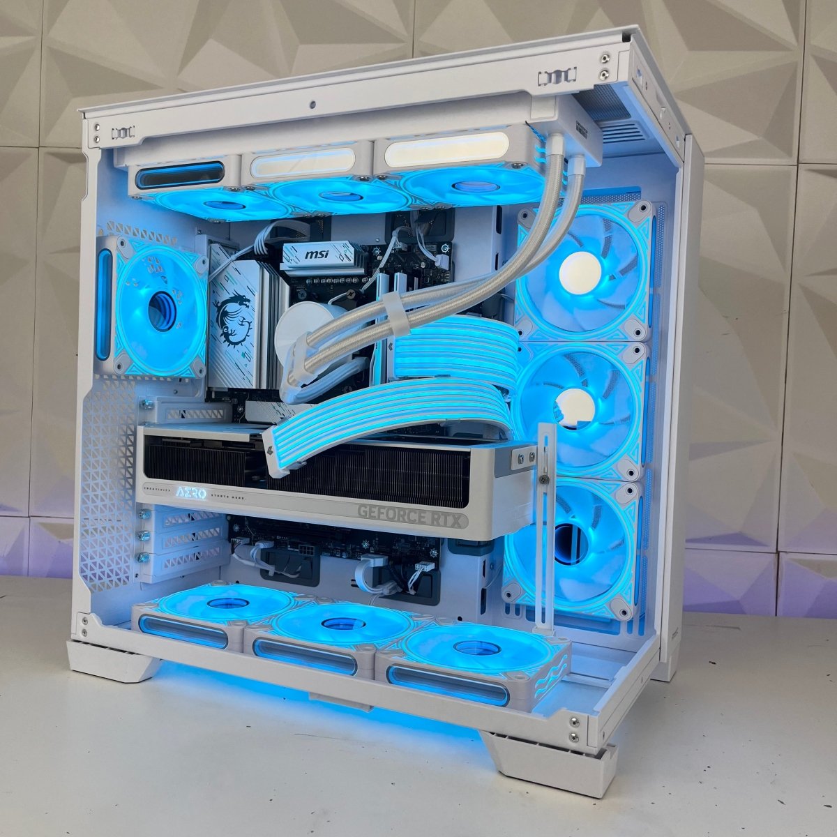 Gaming PC Glacier Titan AM5 Antec C8 White - I Gaming Computer | Australia Wide Shipping | Buy now, Pay Later with Afterpay, Klarna, Zip, Latitude & Paypal