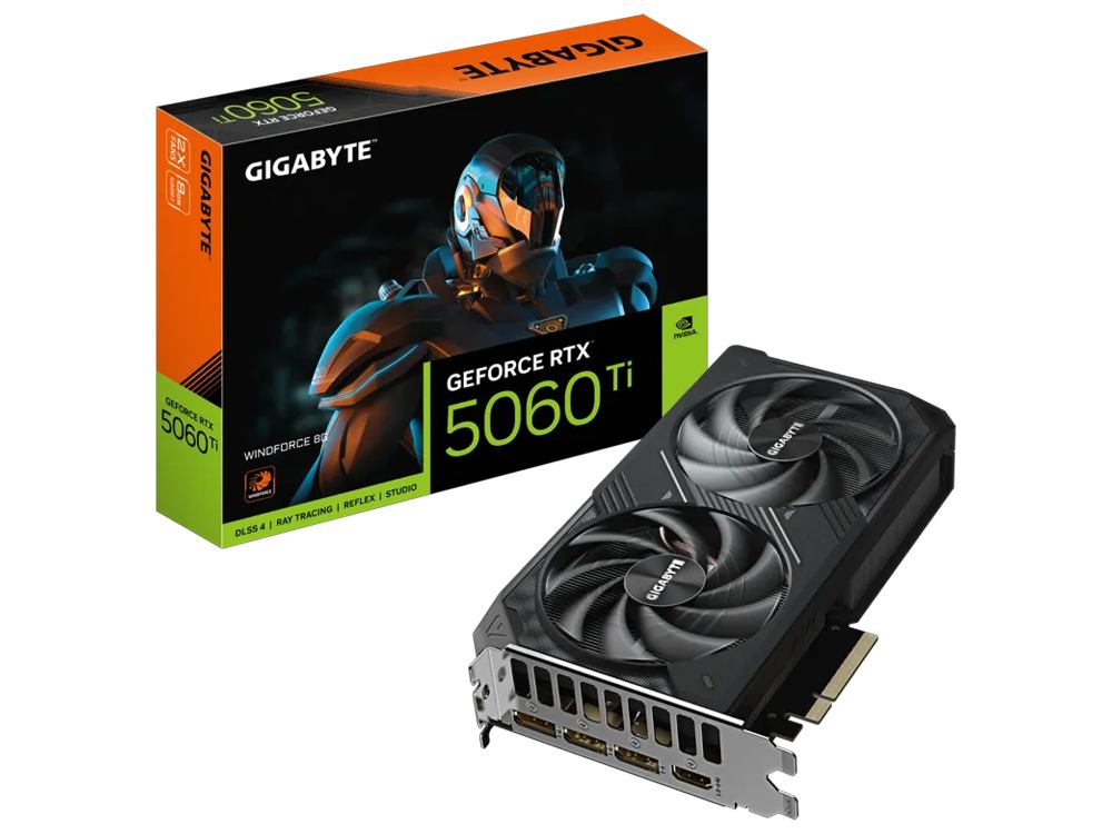 Gigabyte GeForce RTX 5060 Ti WindForce 8GB Graphics Card - I Gaming Computer | Australia Wide Shipping | Buy now, Pay Later with Afterpay, Klarna, Zip, Latitude & Paypal