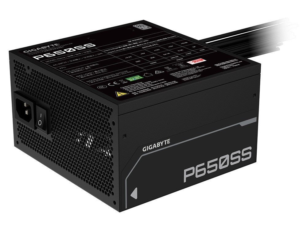 GIGABYTE GP - P650SS 650W 80+ Silver ATX 3.0 Power Supply - I Gaming Computer | Australia Wide Shipping | Buy now, Pay Later with Afterpay, Klarna, Zip, Latitude & Paypal