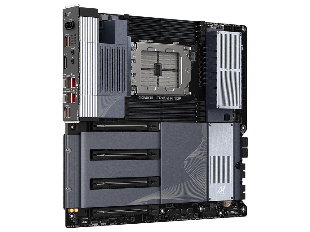 GIGABYTE TRX50 AI TOP Socket sTR5 Threadripper Motherboard - I Gaming Computer | Australia Wide Shipping | Buy now, Pay Later with Afterpay, Klarna, Zip, Latitude & Paypal