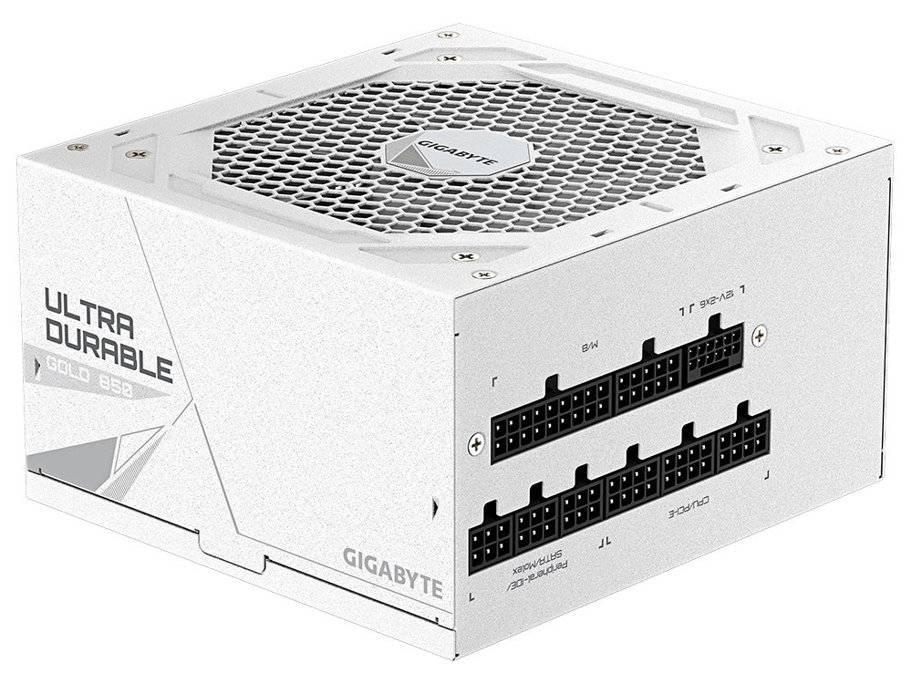 Gigabyte UD850 850W Gold PCIe 5.1 ATX Power Supply - White - I Gaming Computer | Australia Wide Shipping | Buy now, Pay Later with Afterpay, Klarna, Zip, Latitude & Paypal