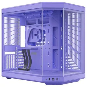 Hyte Y70 Tempered Glass Mid Tower Case Taro Milk - I Gaming Computer | Australia Wide Shipping | Buy now, Pay Later with Afterpay, Klarna, Zip, Latitude & Paypal