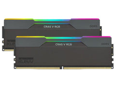 Klevv Cras V RGB 64GB (2x32GB) 6000MHz CL30 DDR5 Black - I Gaming Computer | Australia Wide Shipping | Buy now, Pay Later with Afterpay, Klarna, Zip, Latitude & Paypal