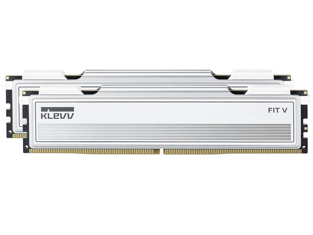 Klevv Fit V 32GB (2x16GB) 6000MHz CL28 DDR5 White - I Gaming Computer | Australia Wide Shipping | Buy now, Pay Later with Afterpay, Klarna, Zip, Latitude & Paypal