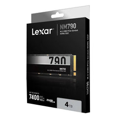 Lexar NM790 4TB PCIe 4.0 NVMe M.2 SSD- 4TB