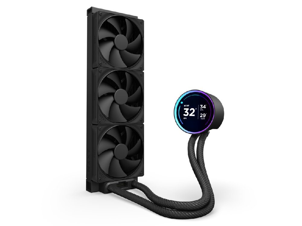 NZXT Kraken Elite 360 V2 360mm AIO Liquid Cooler with LCD Display - Black - I Gaming Computer | Australia Wide Shipping | Buy now, Pay Later with Afterpay, Klarna, Zip, Latitude & Paypal