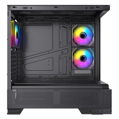 Okinos Aqua 6 Infinity Mid-Tower Case - Black