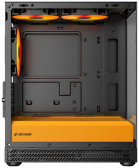 Okinos AQUA UNO Tempered Glass Mini Tower mATX Case - Canary - I Gaming Computer | Australia Wide Shipping | Buy now, Pay Later with Afterpay, Klarna, Zip, Latitude & Paypal