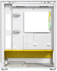 Okinos AQUA UNO Tempered Glass Mini Tower mATX Case - Yolk - I Gaming Computer | Australia Wide Shipping | Buy now, Pay Later with Afterpay, Klarna, Zip, Latitude & Paypal