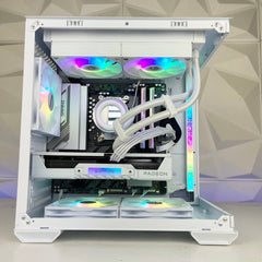 Gaming PC Glacier Fang AM5 Mirage4 White - I Gaming Computer | Australia Wide Shipping | Buy now, Pay Later with Afterpay, Klarna, Zip, Latitude & Paypal