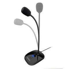 Simplecom UM360 Plug and Play USB Desktop Microphone with Headphone Jack - I Gaming Computer | Australia Wide Shipping | Buy now, Pay Later with Afterpay, Klarna, Zip, Latitude & Paypal