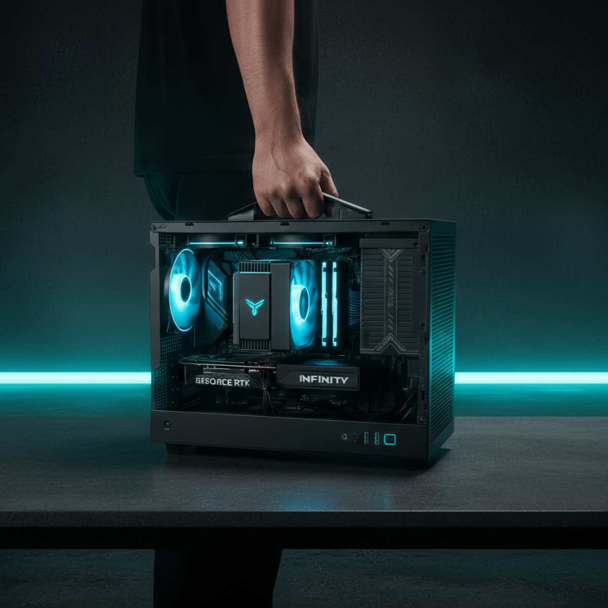 Gaming PC Titan Compact INTEL Deepcool CH160 - I Gaming Computer | Australia Wide Shipping | Buy now, Pay Later with Afterpay, Klarna, Zip, Latitude & Paypal