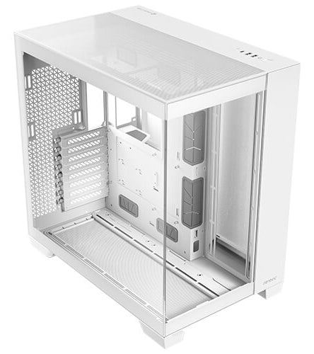 Antec C8 Seamless Edge Front and Side Full Tower E-ATX Case - White