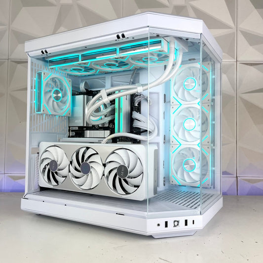 Gaming PC IceForge AMD HYTE Y70 WHITE - I Gaming Computer | Australia Wide Shipping | Buy now, Pay Later with Afterpay, Klarna, Zip, Latitude & Paypal