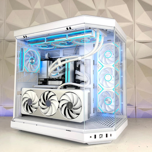 Gaming PC Neo Glacier INTEL HYTE Y70 WHITE - I Gaming Computer | Australia Wide Shipping | Buy now, Pay Later with Afterpay, Klarna, Zip, Latitude & Paypal