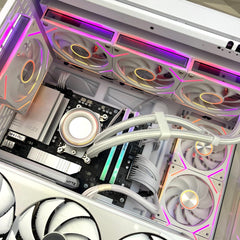 Gaming PC IceForge AMD HYTE Y70 WHITE - I Gaming Computer | Australia Wide Shipping | Buy now, Pay Later with Afterpay, Klarna, Zip, Latitude & Paypal