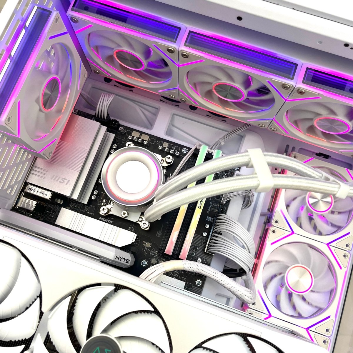 Gaming PC Neo Glacier INTEL HYTE Y70 WHITE - I Gaming Computer | Australia Wide Shipping | Buy now, Pay Later with Afterpay, Klarna, Zip, Latitude & Paypal