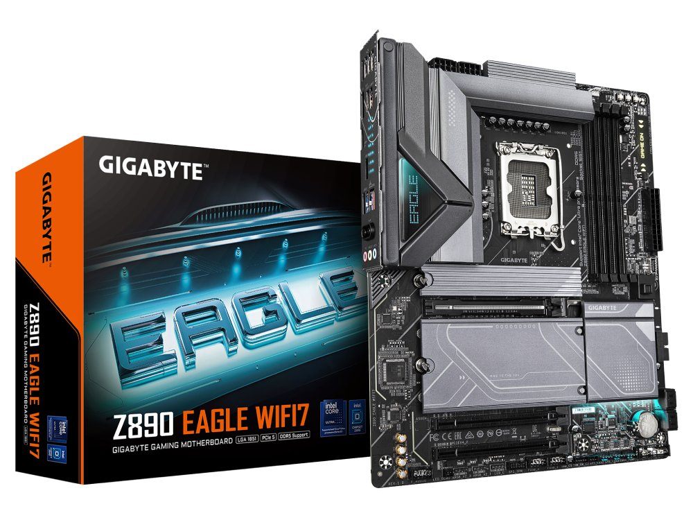 Gigabyte Z890 Eagle WiFi7 LGA1851 ATX Desktop Motherboard - I Gaming Computer | Australia Wide Shipping | Buy now, Pay Later with Afterpay, Klarna, Zip, Latitude & Paypal