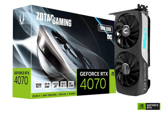 ZOTAC GAMING GeForce RTX 4070 12GB Twin Edge OC - I Gaming Computer | Australia Wide Shipping | Buy now, Pay Later with Afterpay, Klarna, Zip, Latitude & Paypal