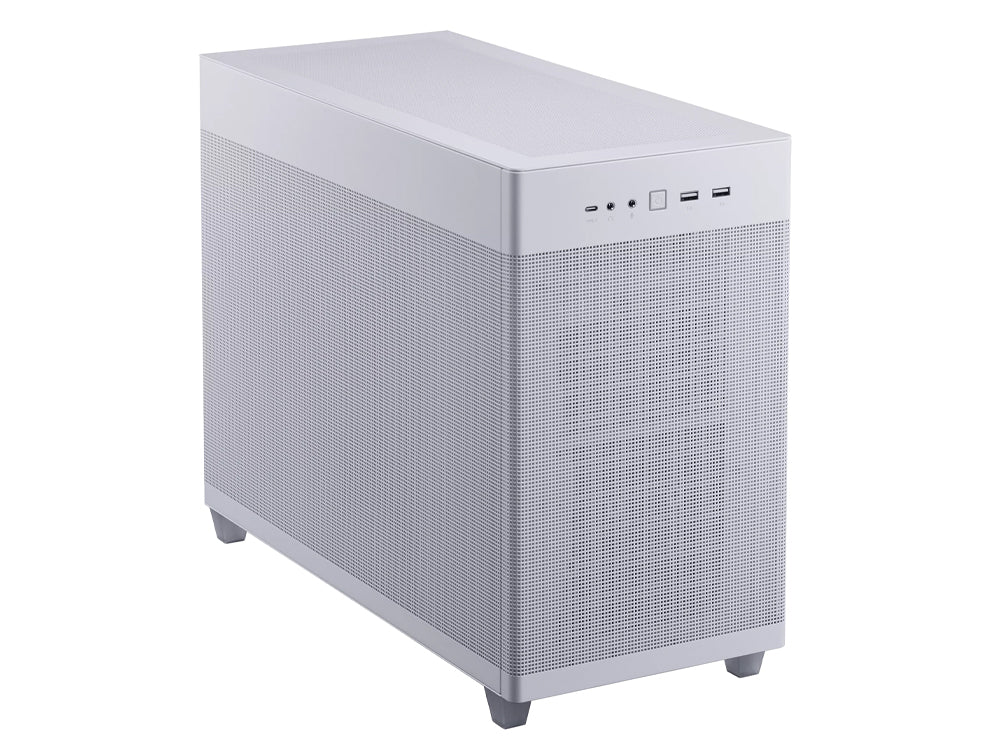 ASUS Prime AP201 Mesh Micro Tower Case - White - I Gaming Computer | Australia Wide Shipping | Buy now, Pay Later with Afterpay, Klarna, Zip, Latitude & Paypal