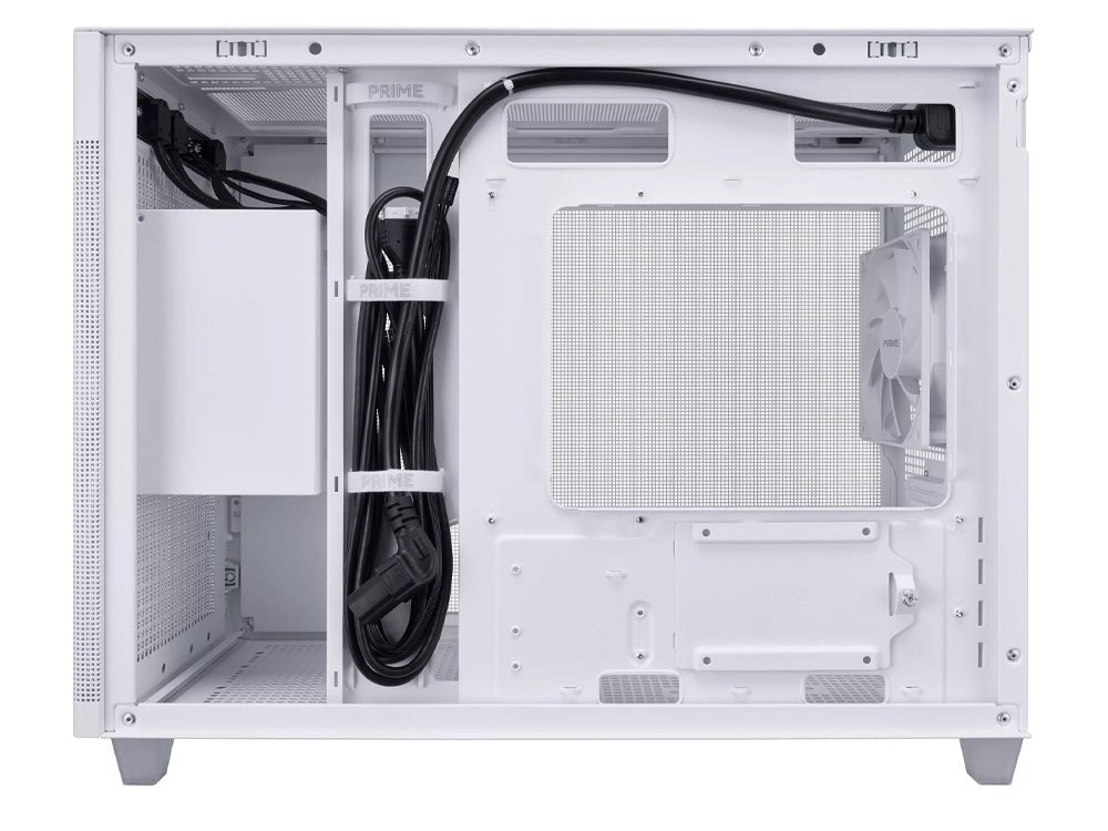 ASUS Prime AP201 Mesh Micro Tower Case - White - I Gaming Computer | Australia Wide Shipping | Buy now, Pay Later with Afterpay, Klarna, Zip, Latitude & Paypal