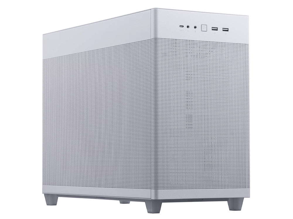 ASUS Prime AP201 Mesh Micro Tower Case - White - I Gaming Computer | Australia Wide Shipping | Buy now, Pay Later with Afterpay, Klarna, Zip, Latitude & Paypal