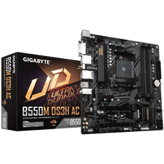 Gigabyte B550M DS3H AC AM4 Ryzen mATX Motherboard - I Gaming Computer | Australia Wide Shipping | Buy now, Pay Later with Afterpay, Klarna, Zip, Latitude & Paypal